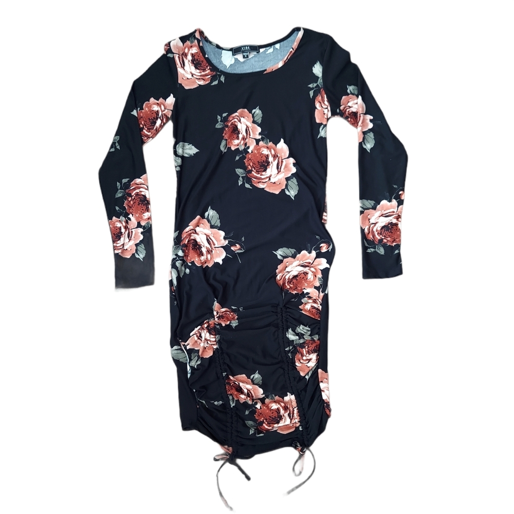Vibe bodycon flower print dress